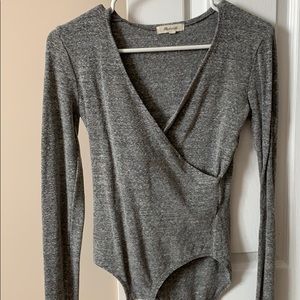 Madewell wrap bodysuit